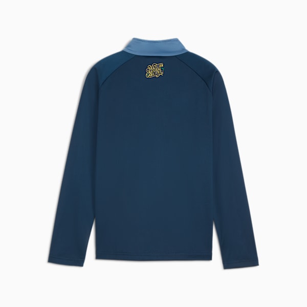 Neymar JR "BNA" Quarter-Zip 2.0 Youth, Marine Blue-Pelé Yellow, extralarge-GBR
